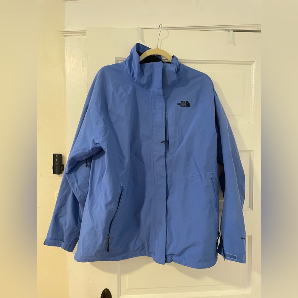 The North Face Light Blue Ski Jacket